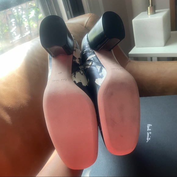 NWB Paul Smith Moss Black Rose print floral ankle boots brand new spring summer - Picture 14 of 14